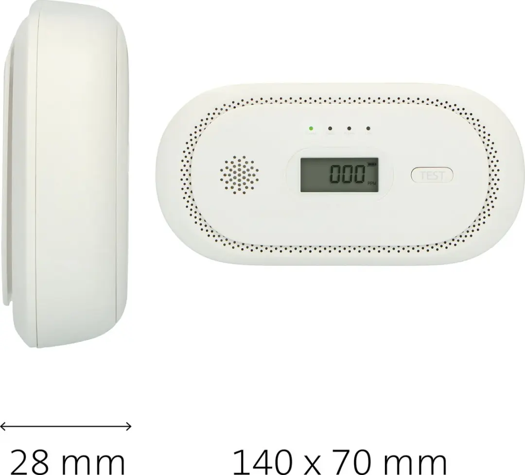 Alecto COA2650 Koolmonoxidemelder - 10 Jaar Sensor - Wit - afbeelding 6 van 6