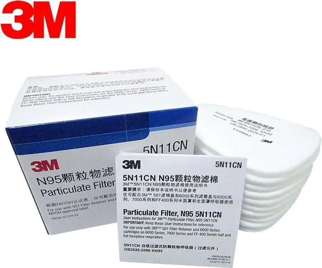 3M 5N11 Stoffilter - 10 Stuks
