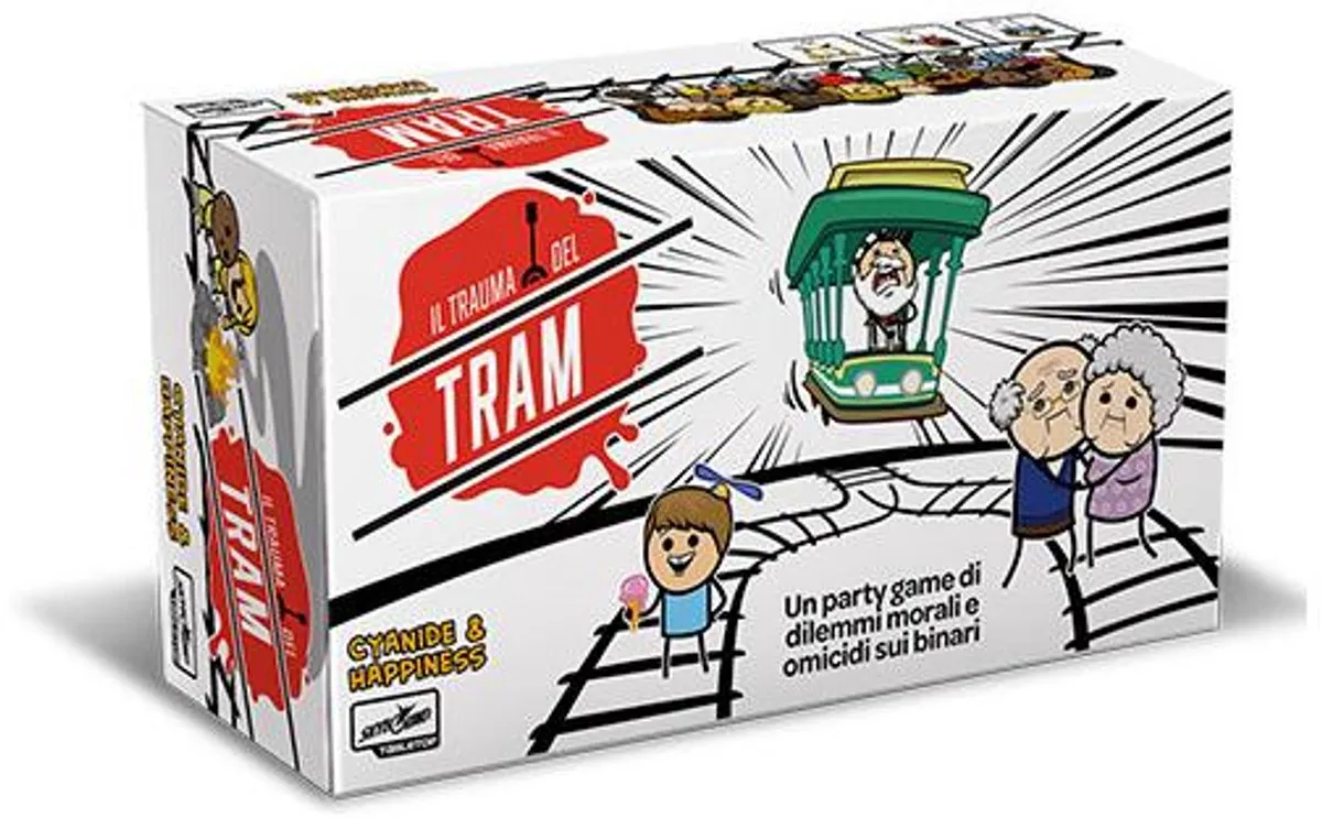 Asmodee Il Trauma del Tram Gezelschapskaartspel - Meerkleurig