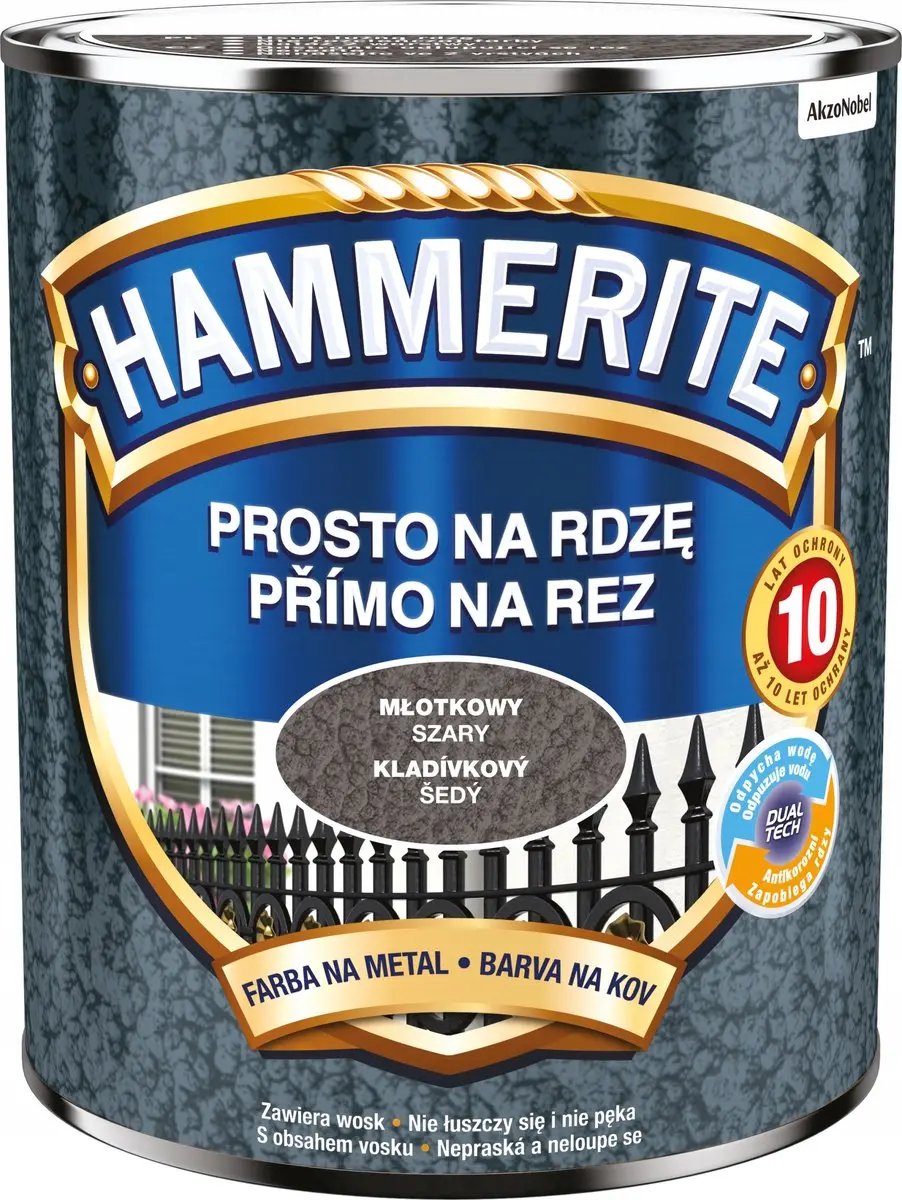 Hammerite Direct Op Roest Hamer 0,7L