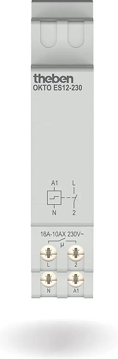 Theben OKTO ES12-230 Impulsschakelaar 600W - Grijs