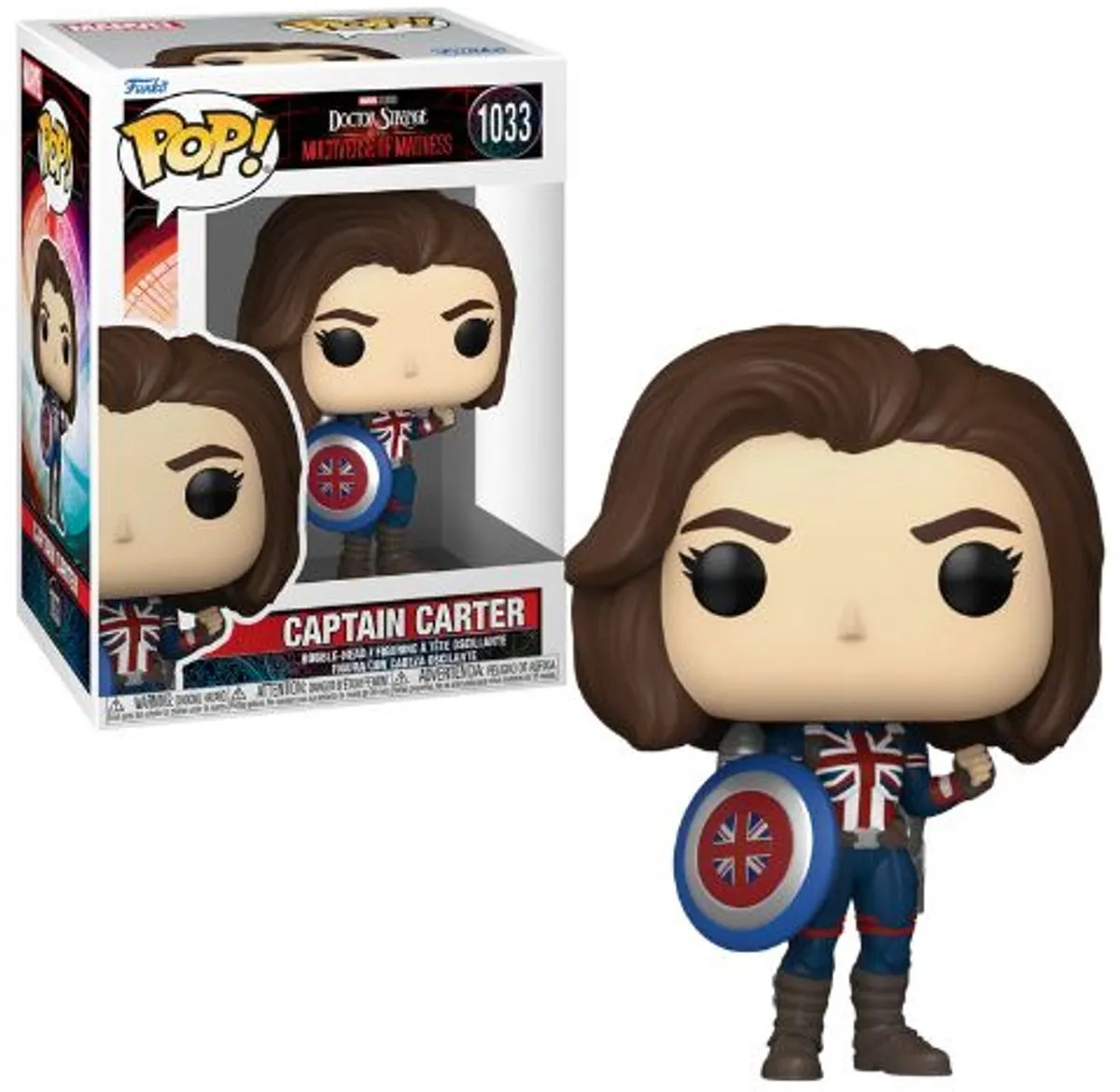 Funko Pop! Doctor Strange 2 Captain Carter 62408
