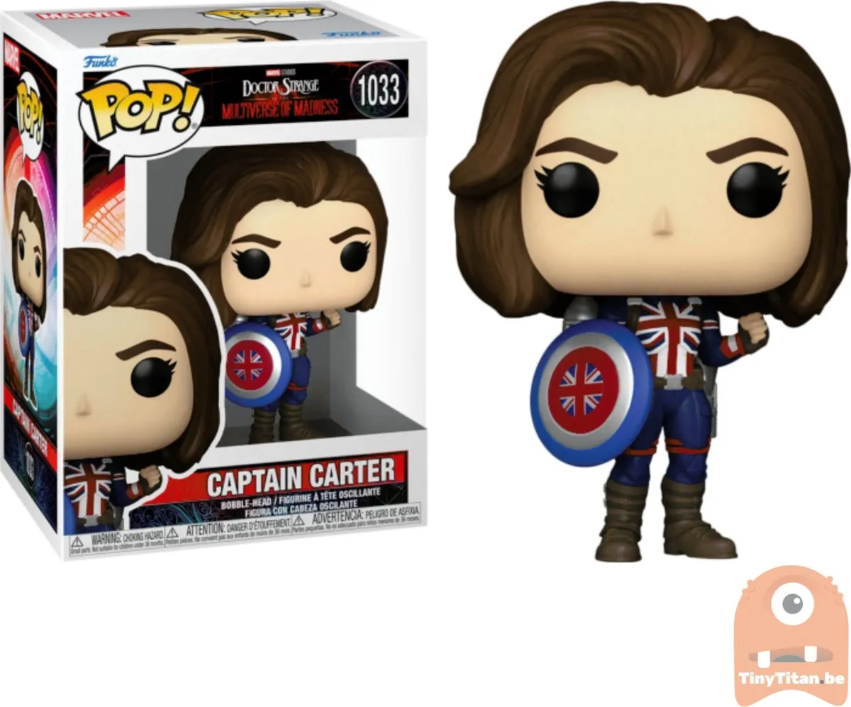 Funko Pop! Doctor Strange 2 Captain Carter 62408