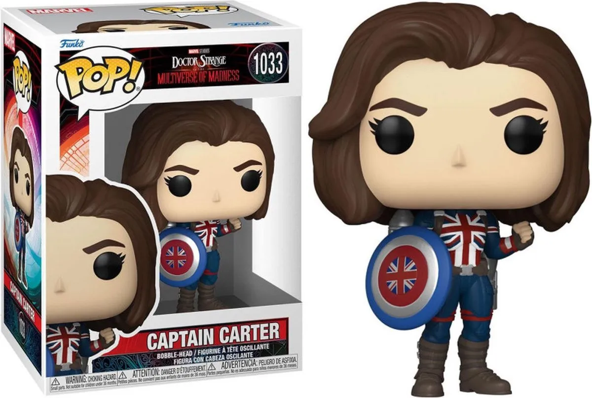 Funko Pop! Doctor Strange 2 Captain Carter 62408