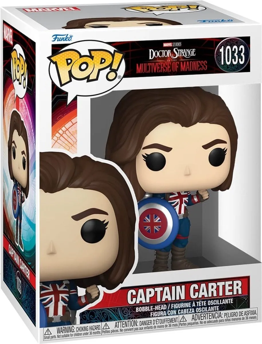 Funko Pop! Doctor Strange 2 Captain Carter 62408