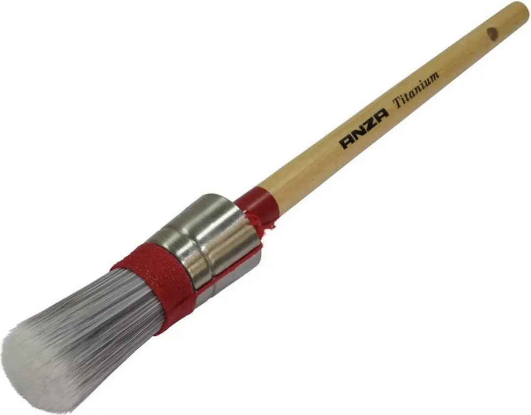 Anza Titanium Ronde Kwast Maat 12 - Meerkleurig