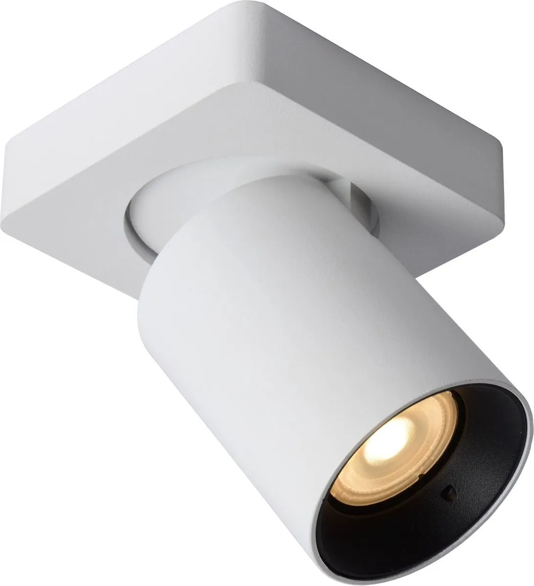 Lucide Nigel Plafondspot LED Dim-to-Warm GU10 5W - Wit