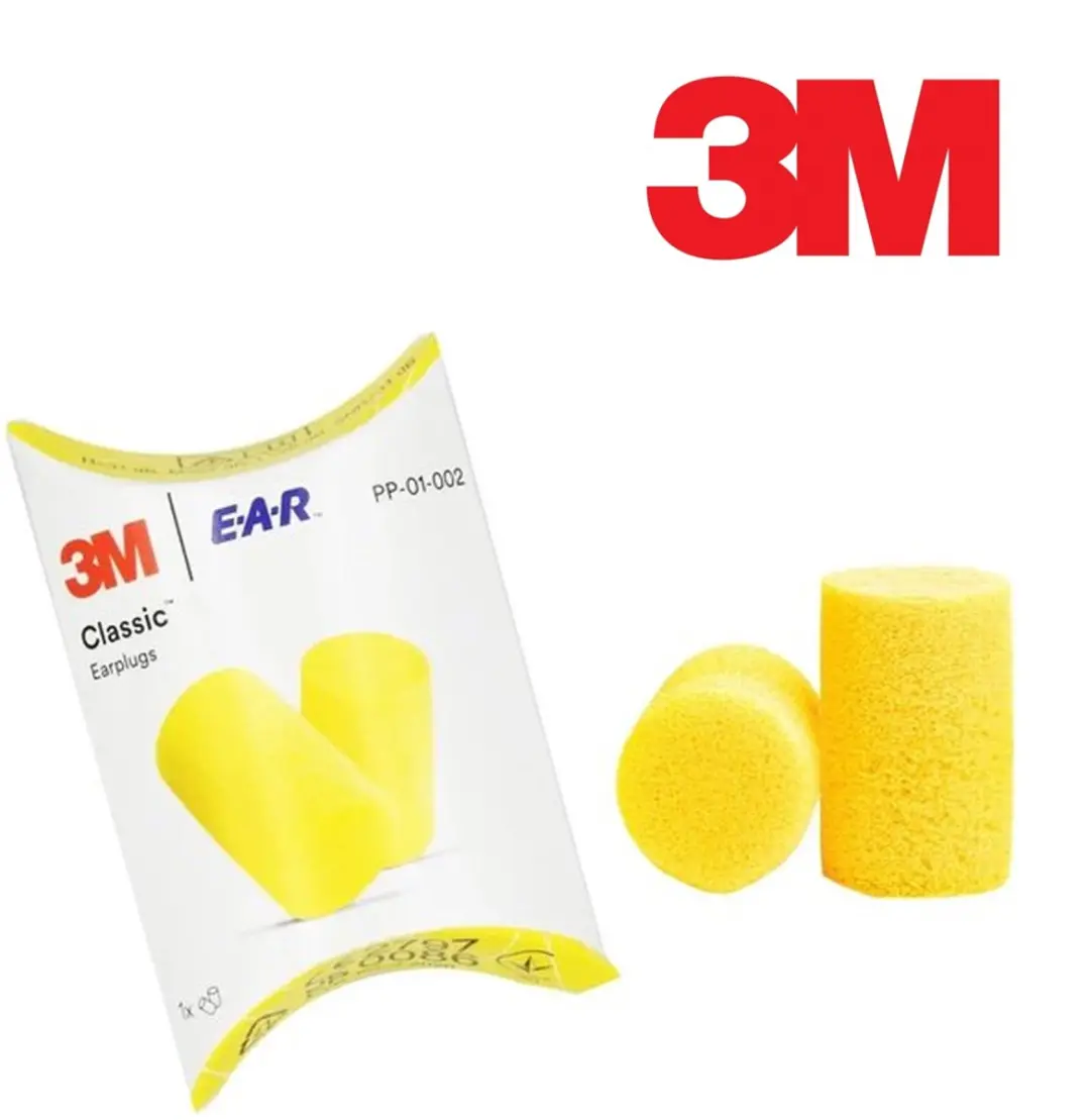 3M E-A-R Classic Oordoppen - 250 Paar - SNR 31dB - Geel