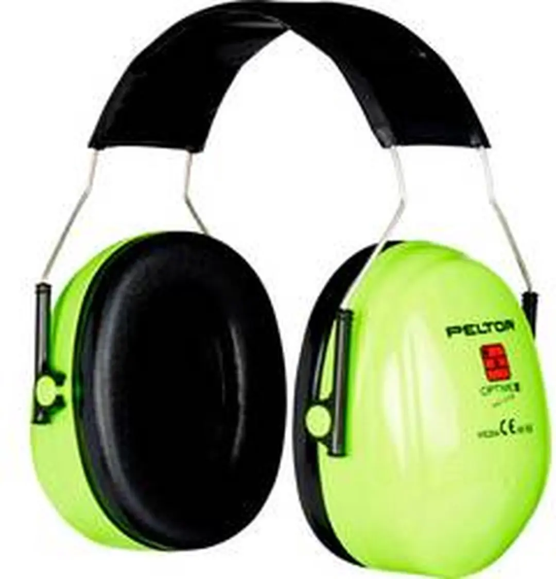3M Peltor H520 Optime II Gehoorkap - Neon-groen