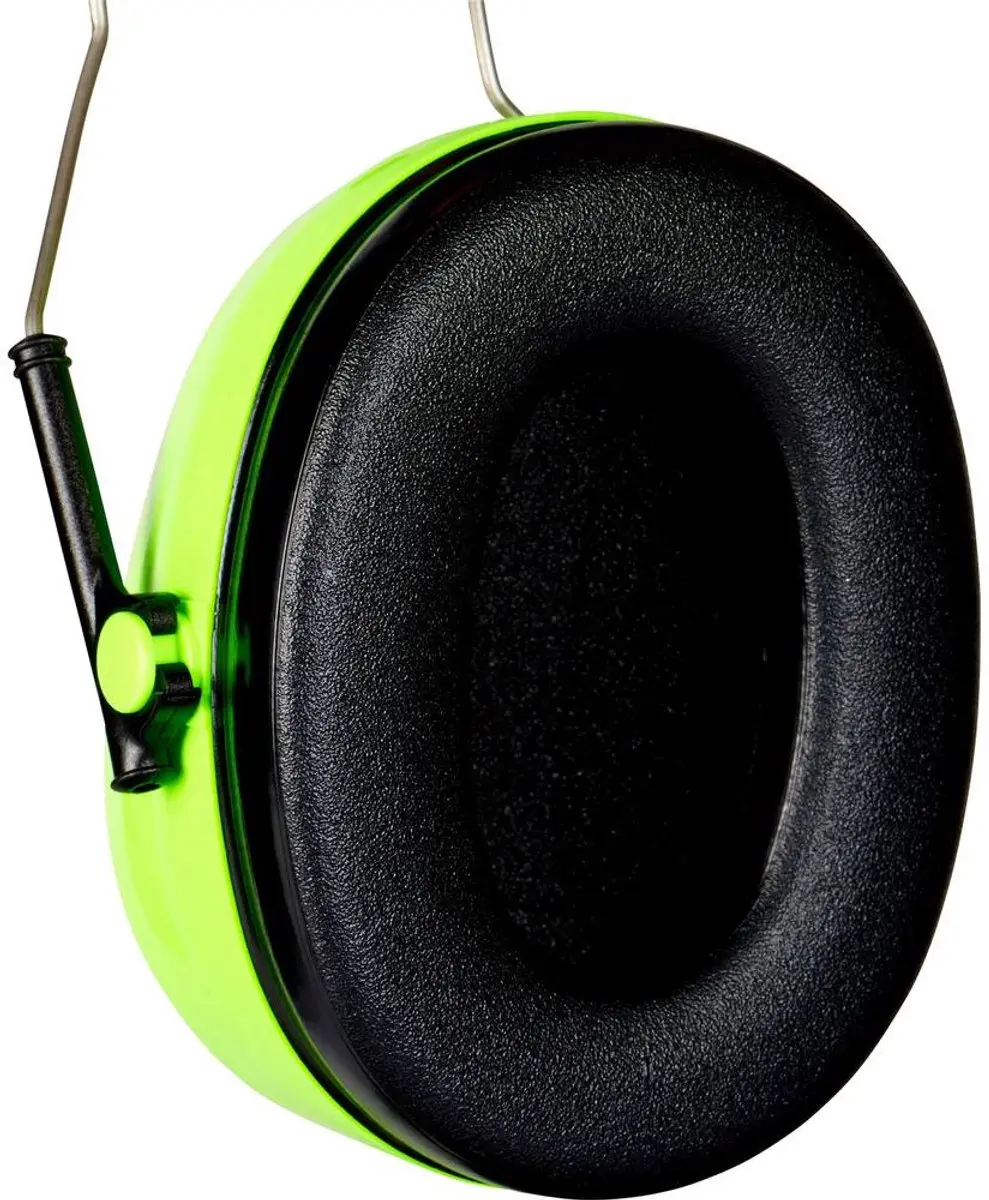 3M Peltor H520 Optime II Gehoorkap - Neon-groen