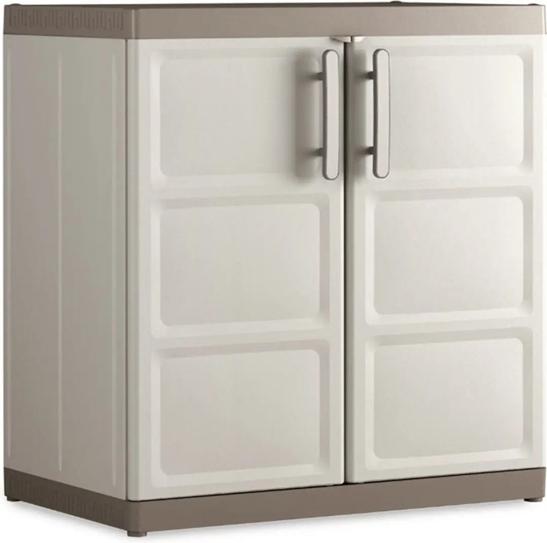 Keter Excellence XL Opbergkast 2 Planken 54x89x93cm Beige/Taupe