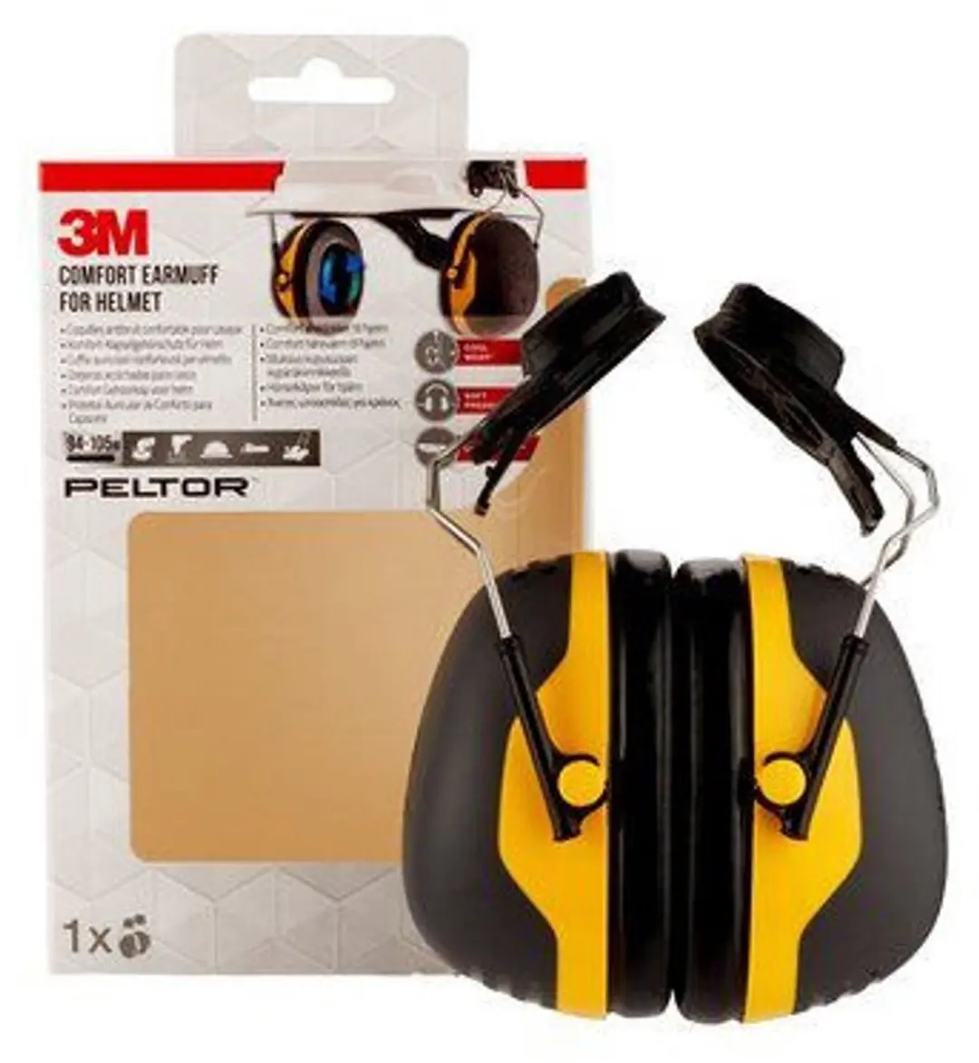 3M Peltor X2P3 Oorkappen - Geel/Zwart