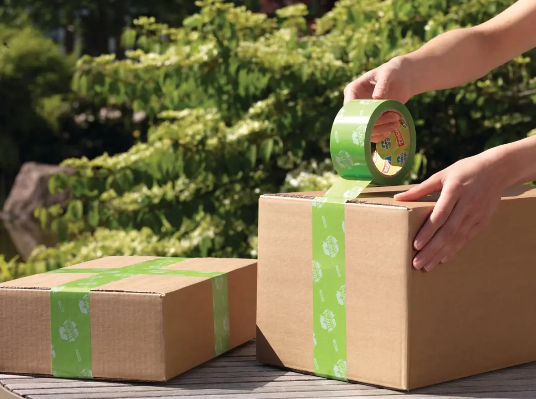 Tesa ECO & STRONG 58156 Pakband - 66m x 50mm Groen