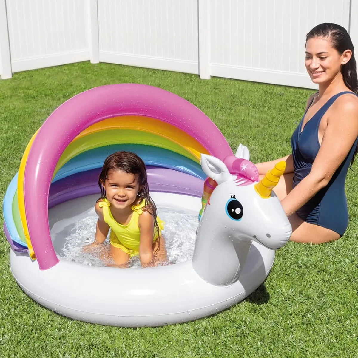 Intex Pierenbad Unicorn 57113NP - 45L - Multikleur