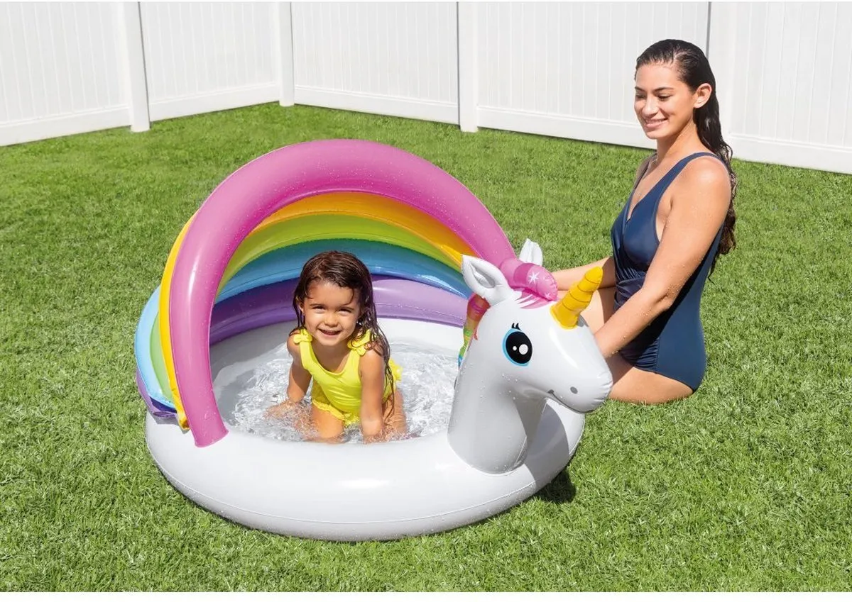 Intex Pierenbad Unicorn 57113NP - 45L - Multikleur