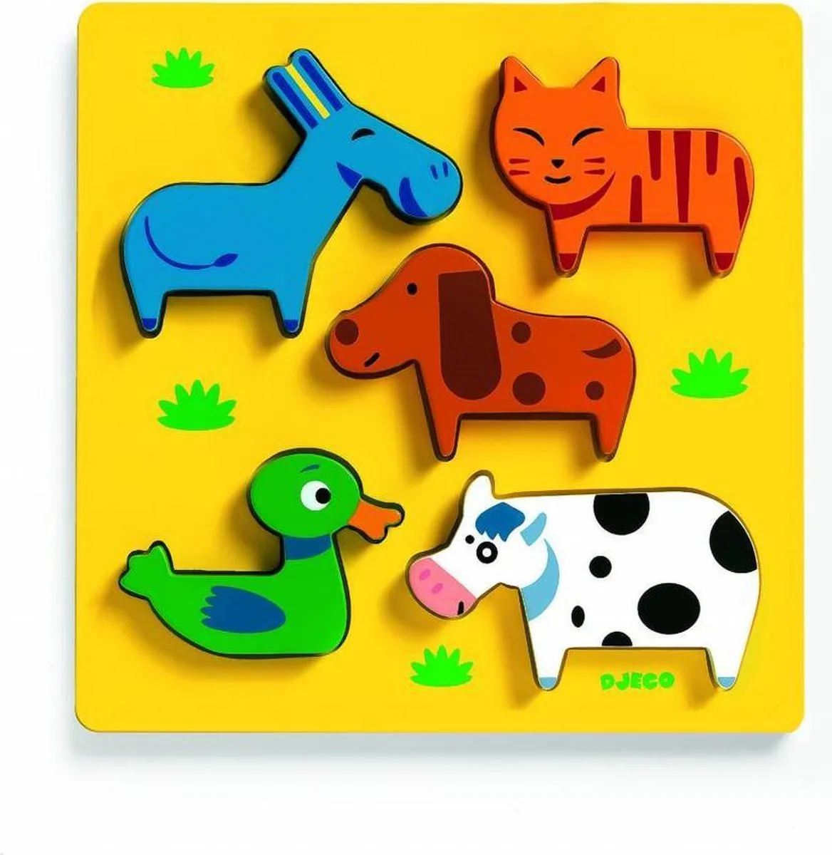 Djeco Als kat en hond Puzzel
