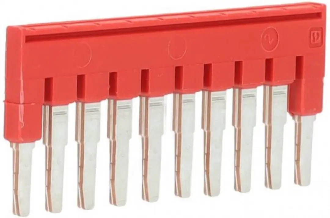 Phoenix Contact FBS 10-5 Doorverbindingsbrug 10-polig - Rood