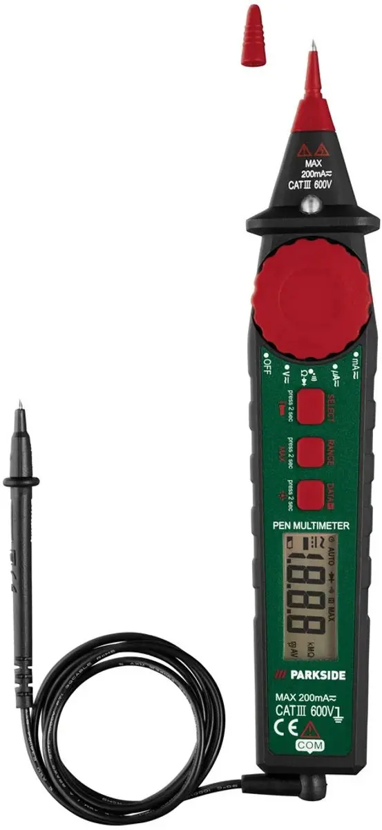 Parkside PSM2B4 Digitale Spanningstester 600V