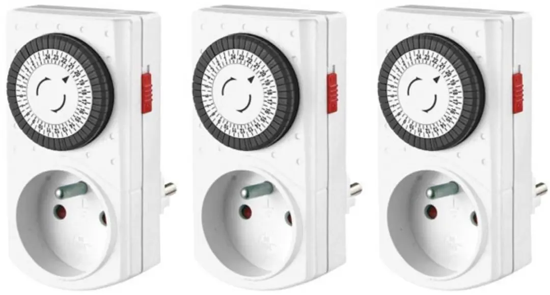 Perel Mini 24-uurs Timers Set