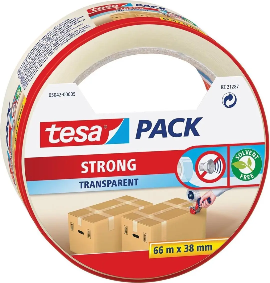 Tesa Verpakkingstape 66m x 38mm