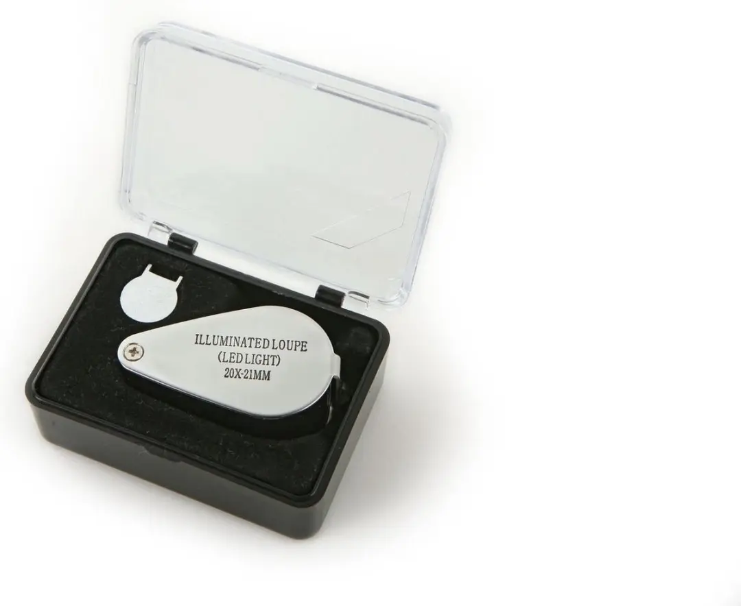 HBM Zakloupe met LED 20x Vergroting - Neutraal