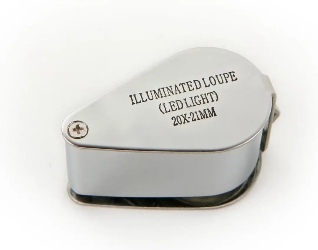 HBM Zakloupe met LED 20x Vergroting - Neutraal