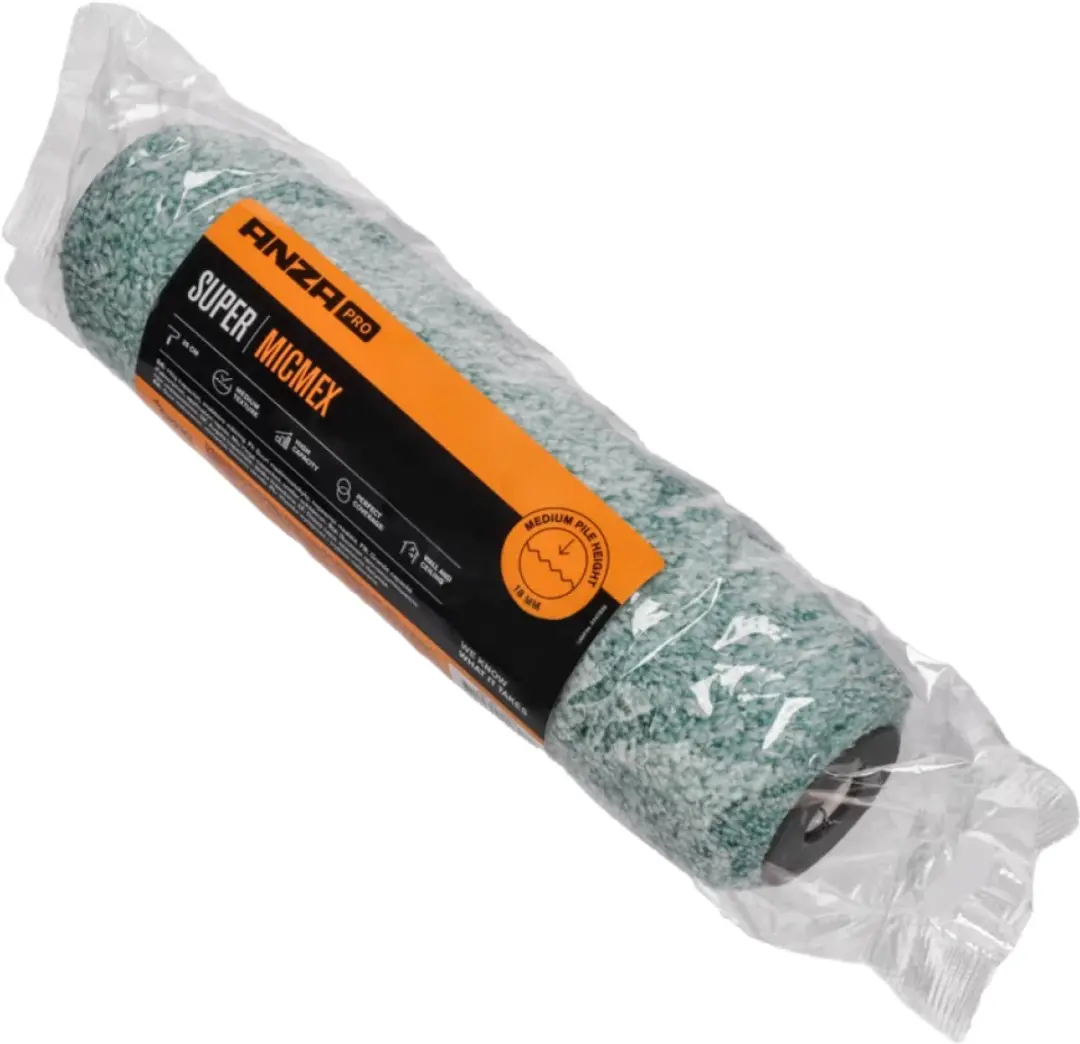 Anza MicMex Platinum Verfroller 10cm - 20 Stuks
