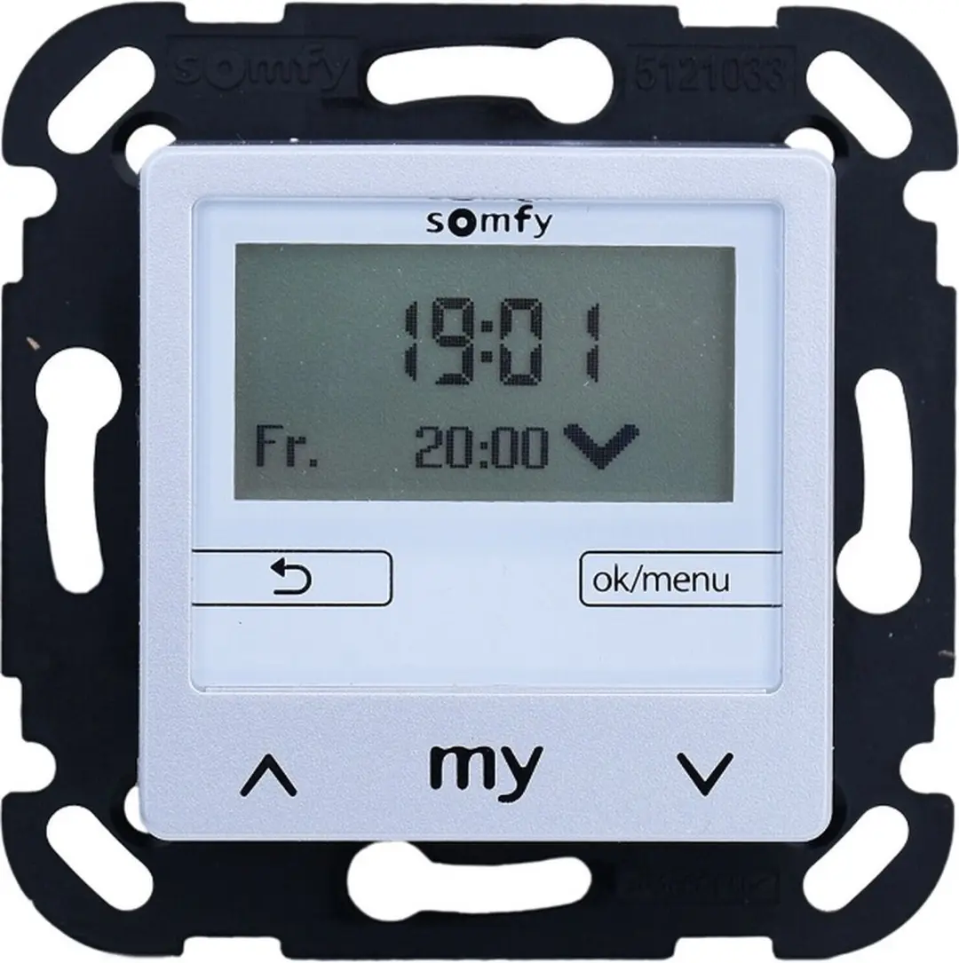 Somfy Chronis Smoove Uno S Dagklok - 250W - Wit