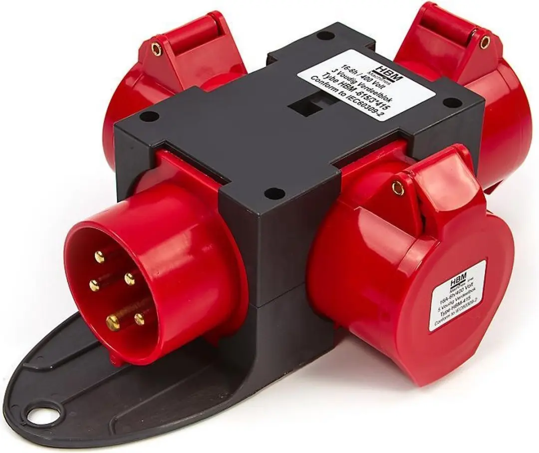 HBM Verdeelblok 16A 3-voudig