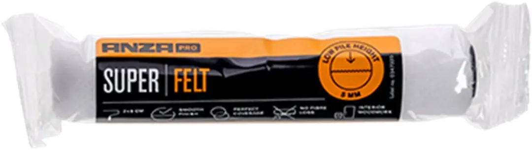 Anza Vilt Elite Dun Viltroller 2x5cm - Meerkleurig