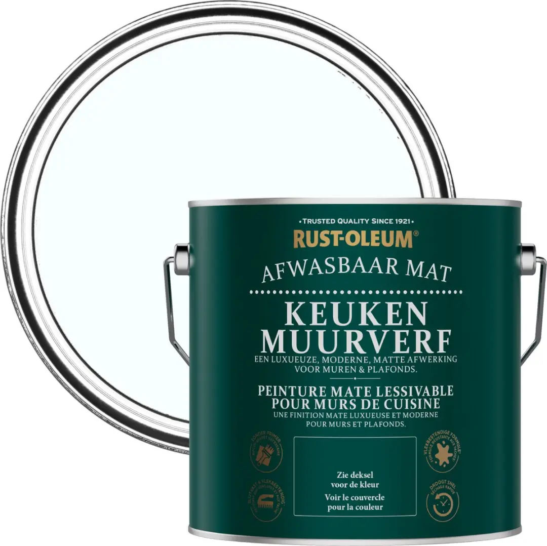 Rust-Oleum Ijskap Keuken Muurverf 2,5L