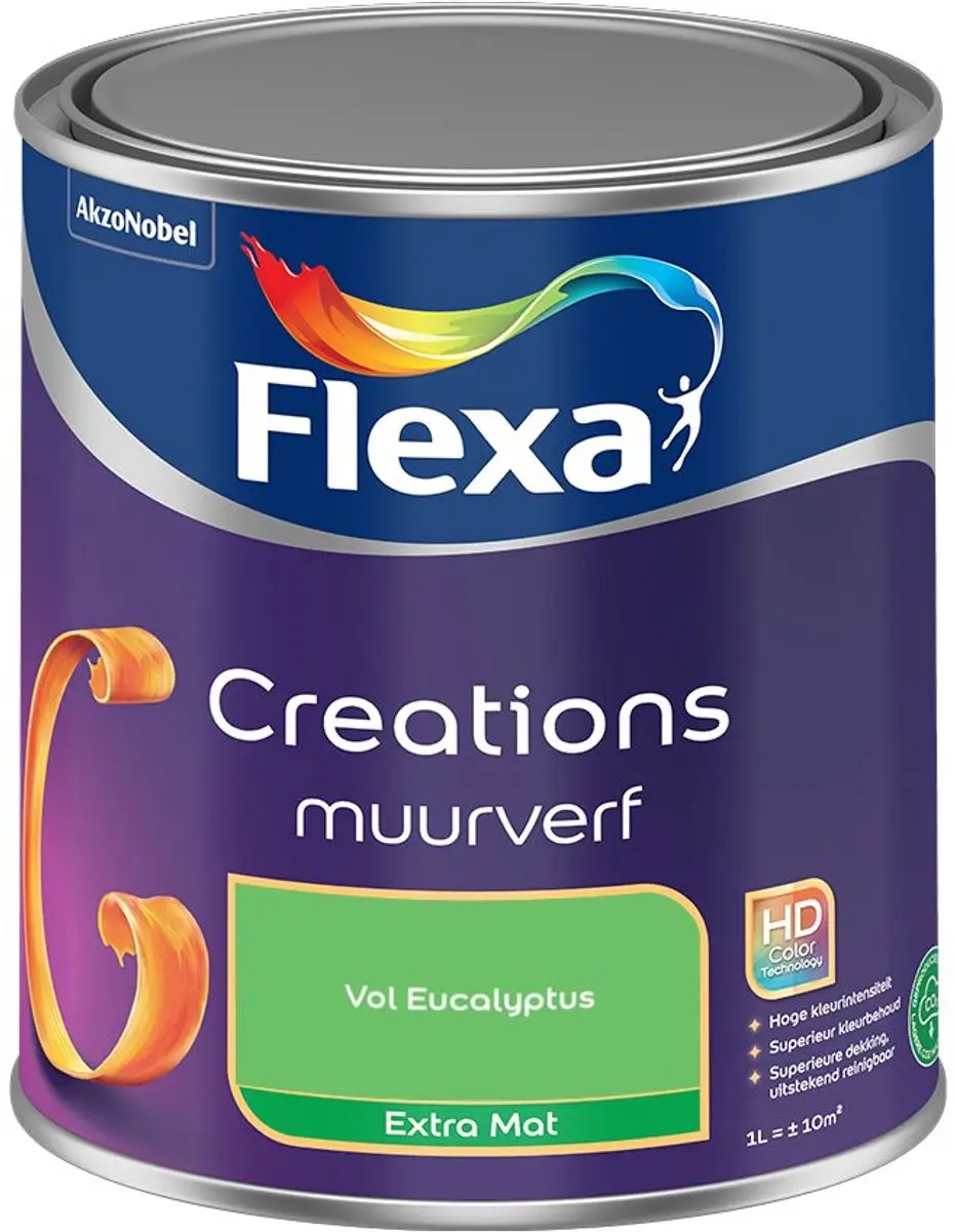 Flexa Creations Muurverf Extra Mat Vol Eucalyptus 1L
