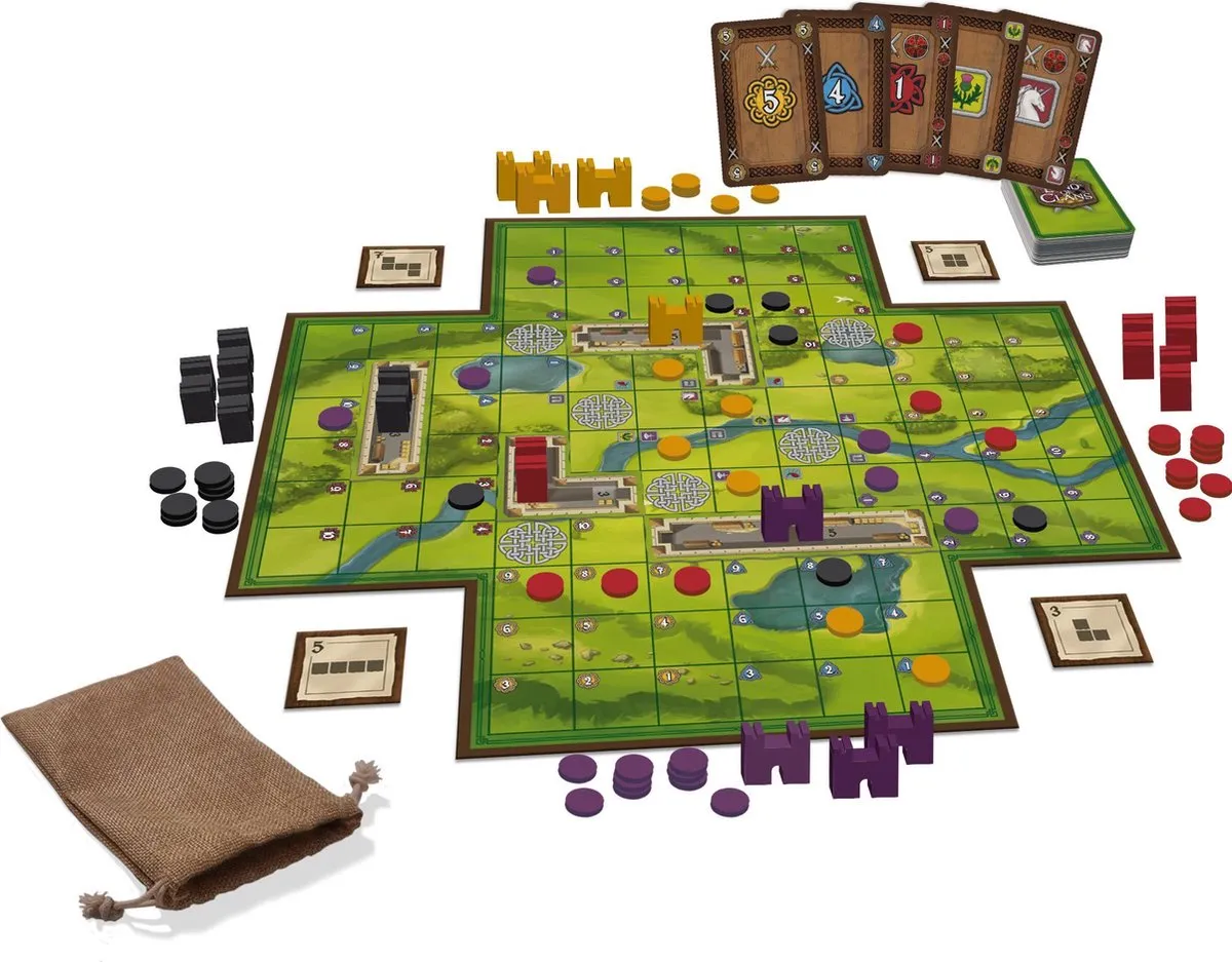 Tactic Land of Clans Bordspel 56621 - 2-6 Spelers