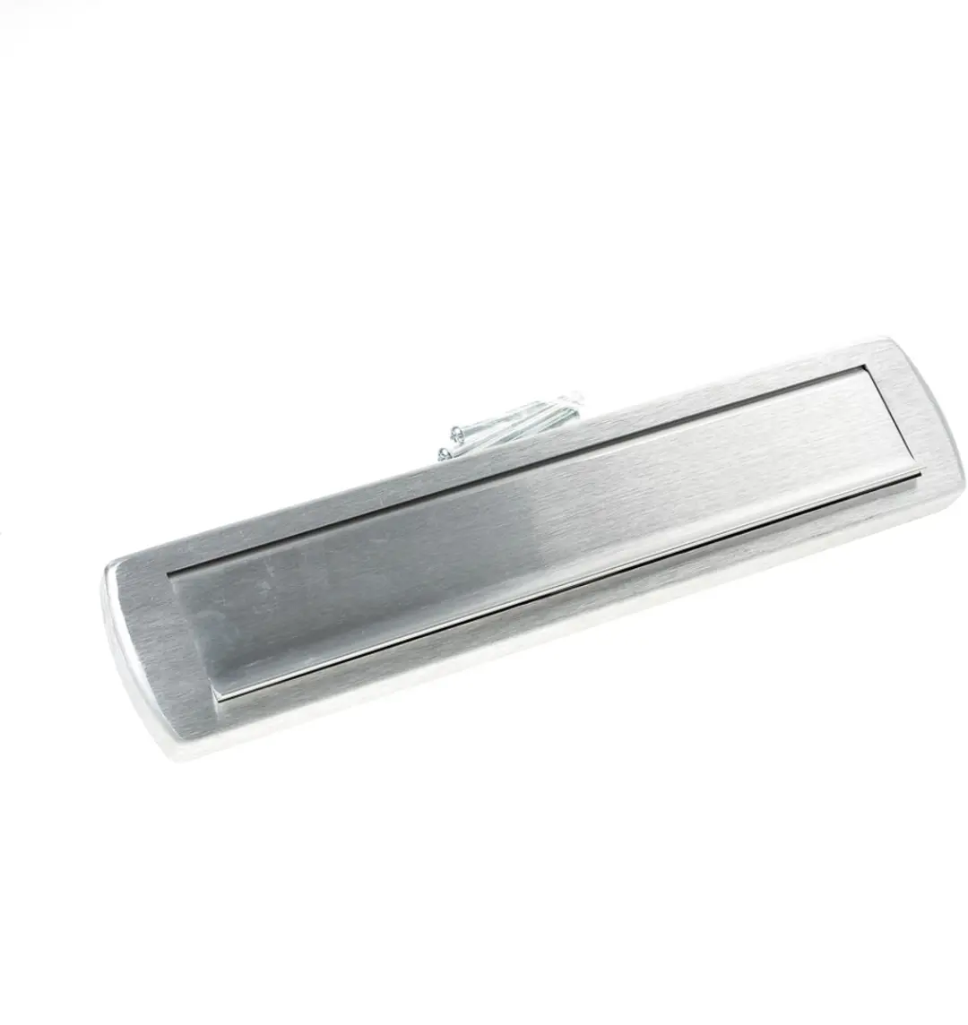 Axa Curve Plus Brievenbusbriefplaat Aluminium 340x74mm