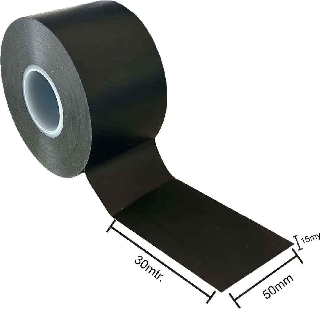Kortpack Megatape UT7 PVC Isolatietape 50mm x 33m - 3 Rollen