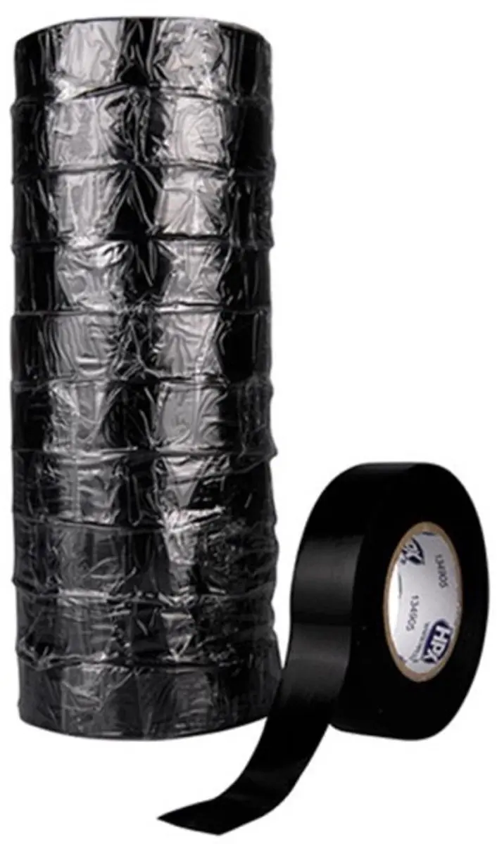 HPX PVC Isolatietape VDE 19mm x 20m - Zwart