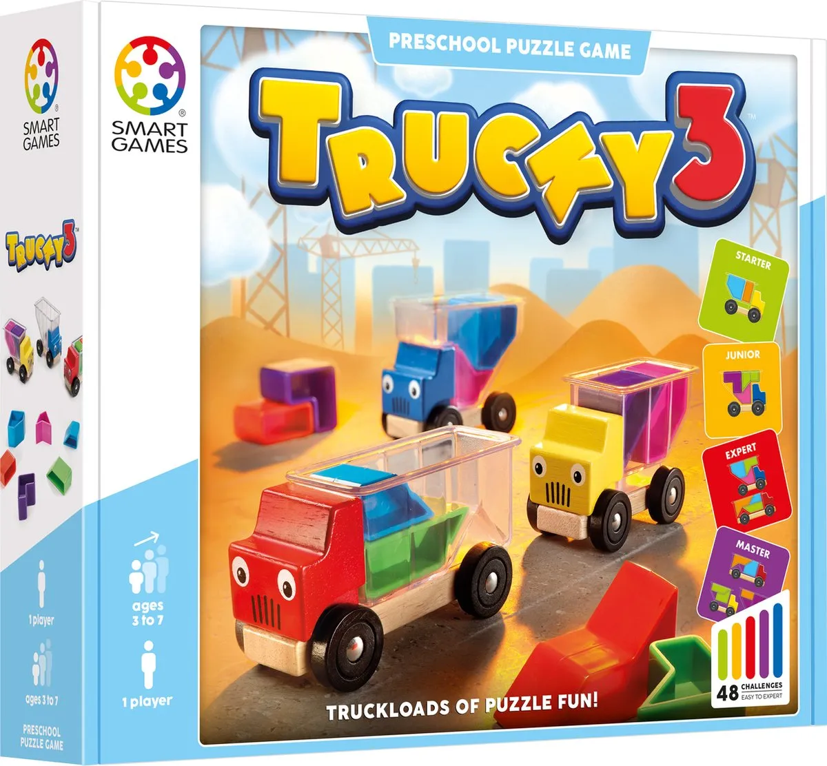 SmartGames Trucky 3 SG 035 Kinderpuzzel