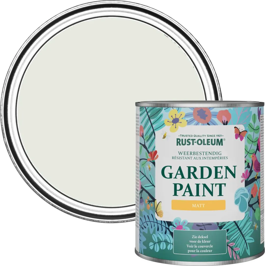 Rust-Oleum Groen Tuinverf Matt Saliemist 750ml