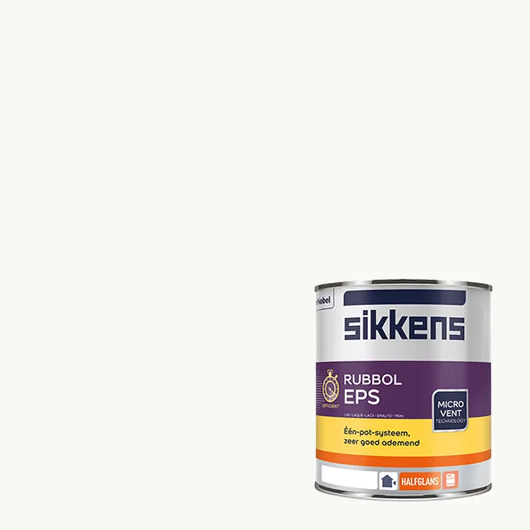 Sikkens Rubbol EPS Plus Verf 1L - RAL 9016 Wit
