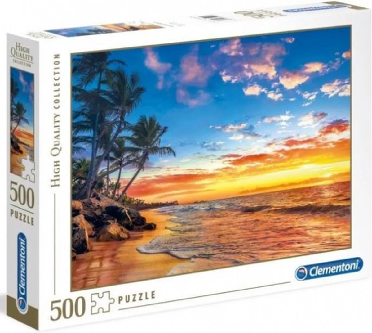 Clementoni Paradise Beach Legpuzzel 500 Stuks - Multicolor