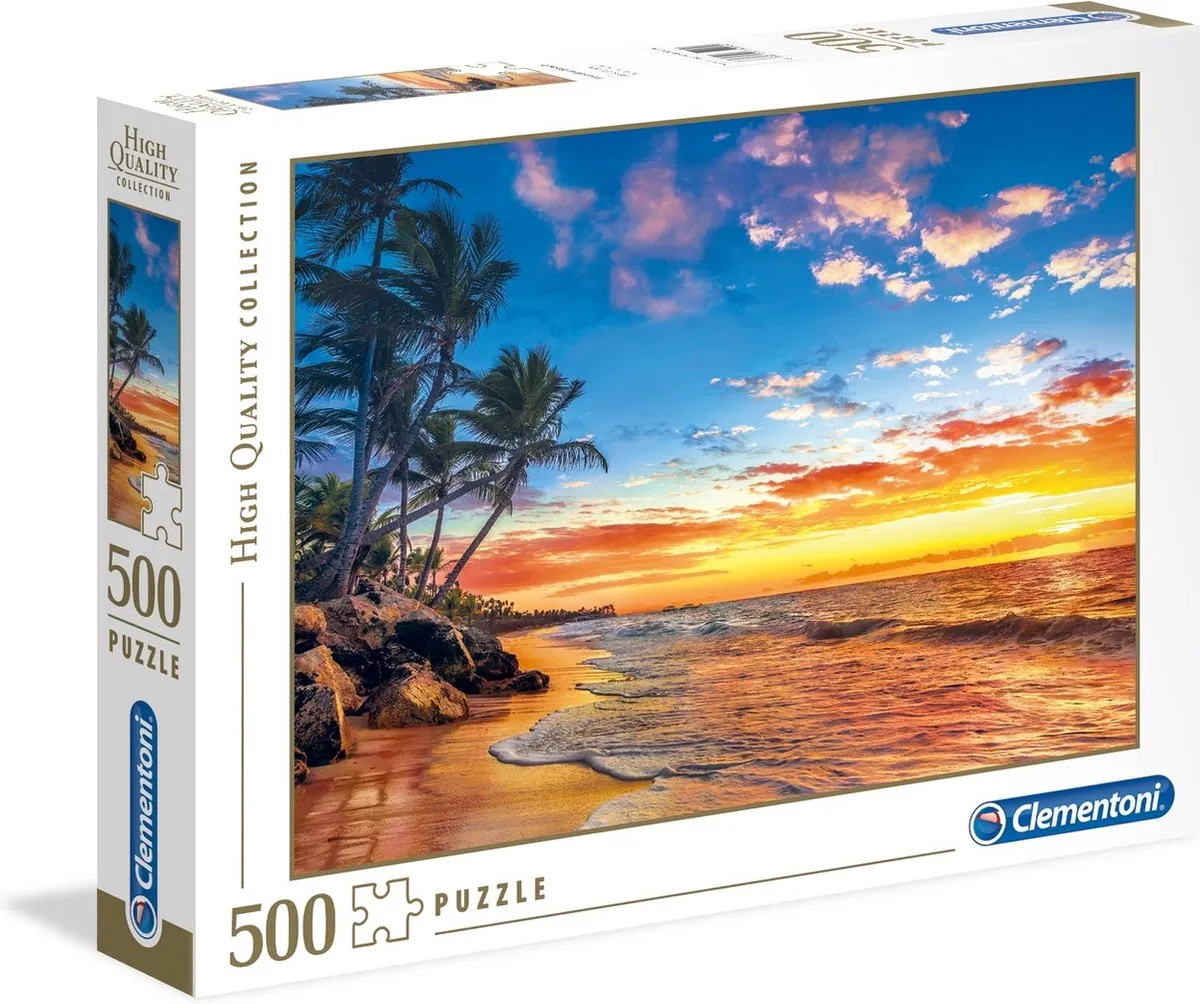 Clementoni Paradise Beach Legpuzzel 500 Stuks