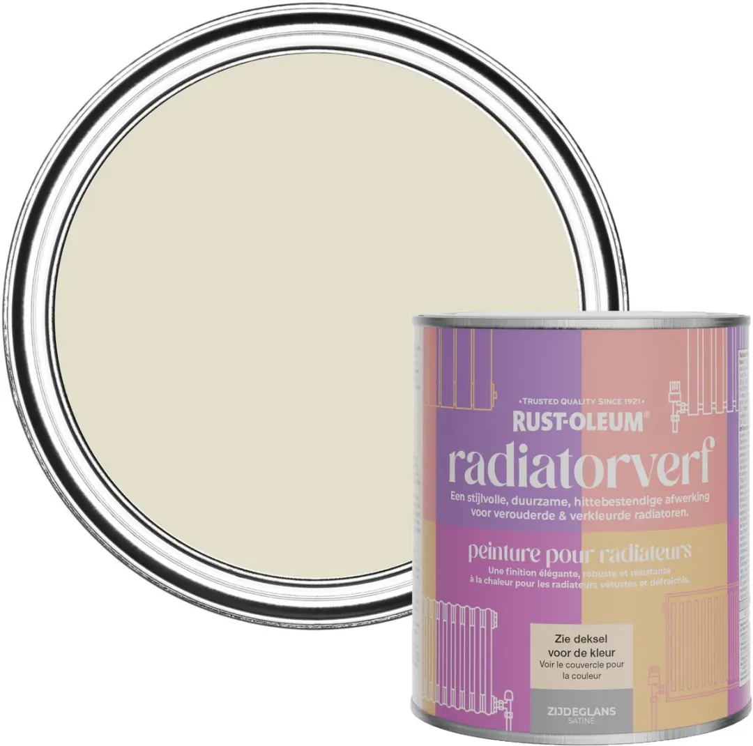 Rust-Oleum Radiatorverf Havermelk 750ml