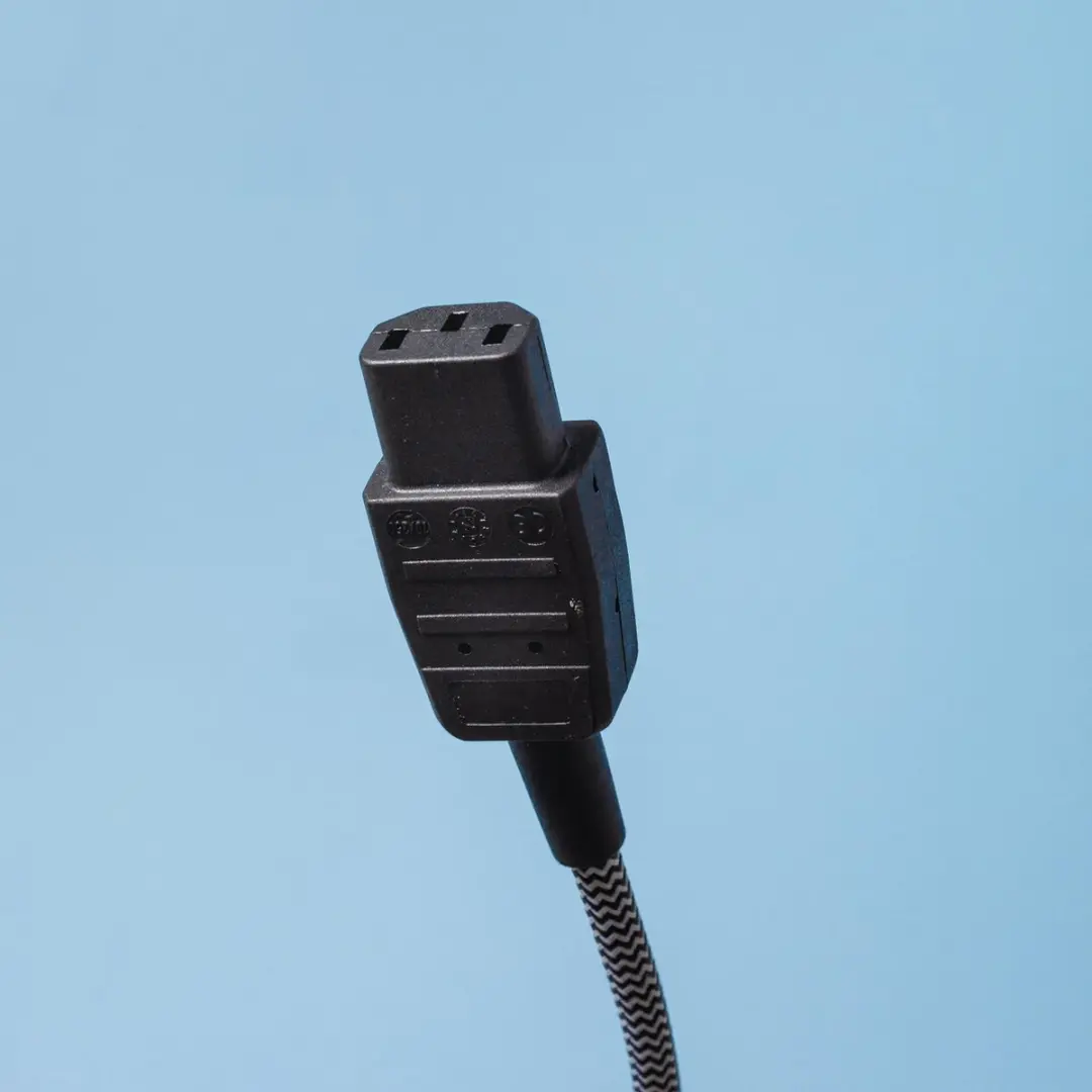 Apparaatstekker - zwart - C13