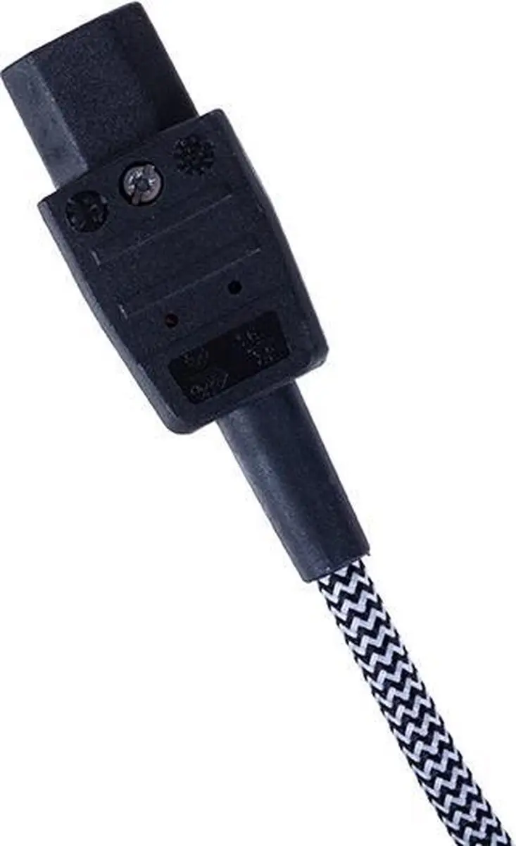 Apparaatstekker - zwart - C13