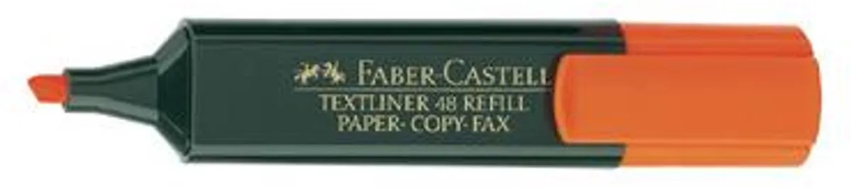 Faber-Castell Beitelpunt Markeerstift Oranje
