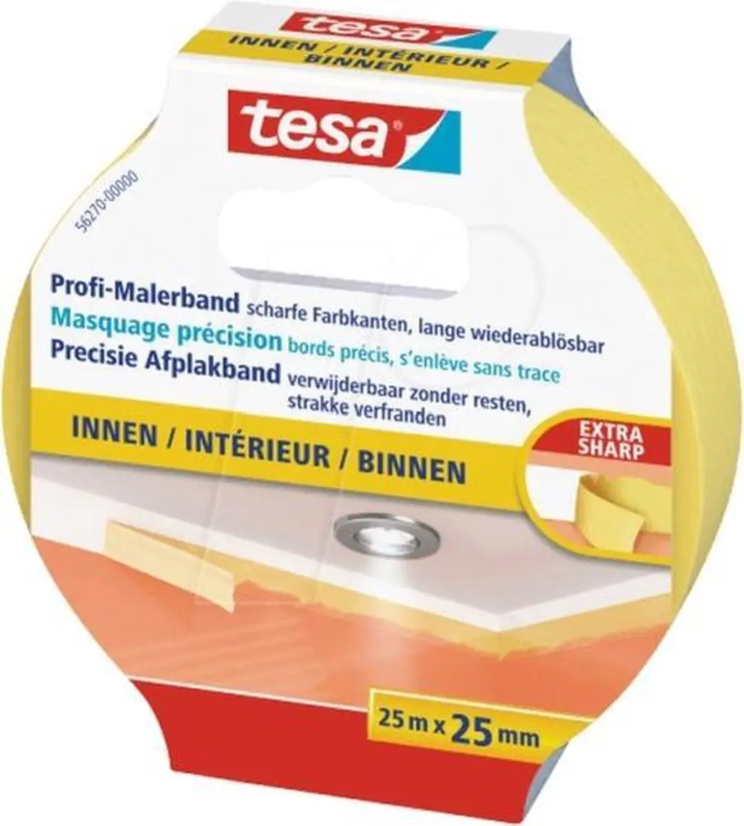 Tesa Precision Indoor 56270-00000-01 Maskeertape