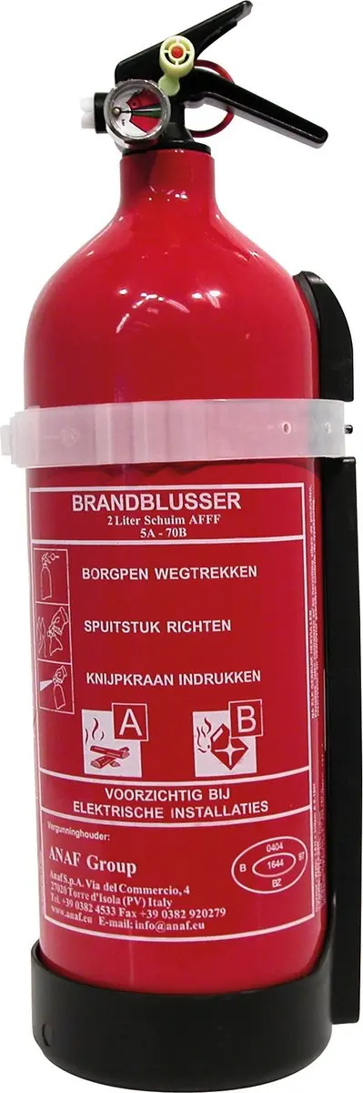 Carpoint AB Brandblusser 2L Schuim - Rood