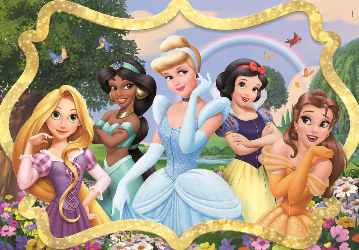 Clementoni Disney Princess Puzzel 104 Stukjes - Multikleur