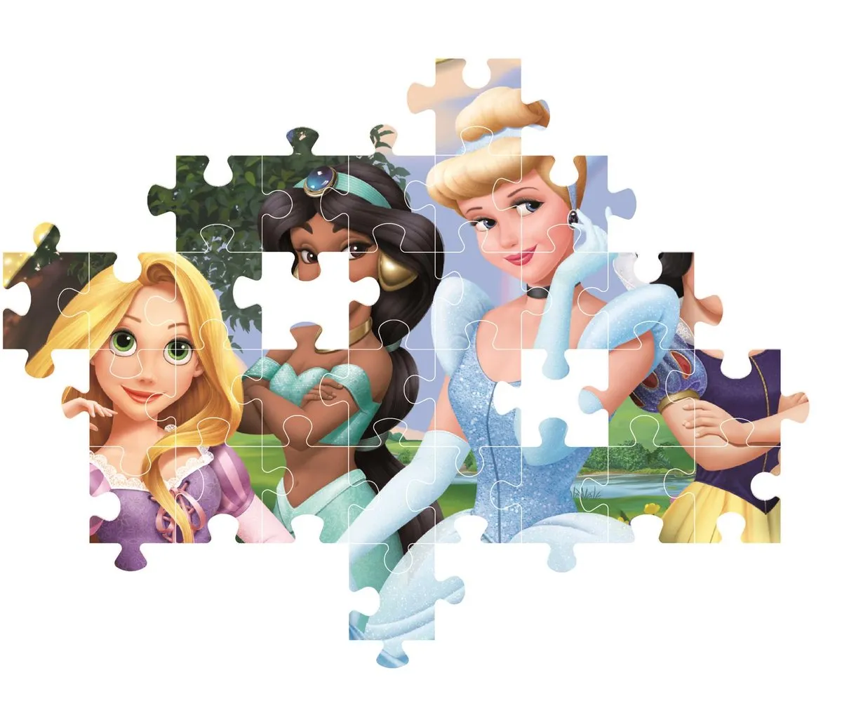 Clementoni Disney Princess Puzzel 104 Stukjes - Multikleur - afbeelding 6 van 6