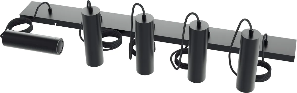 Calex Hanglamp GU10 - 1 Lichtpunt - Zwart